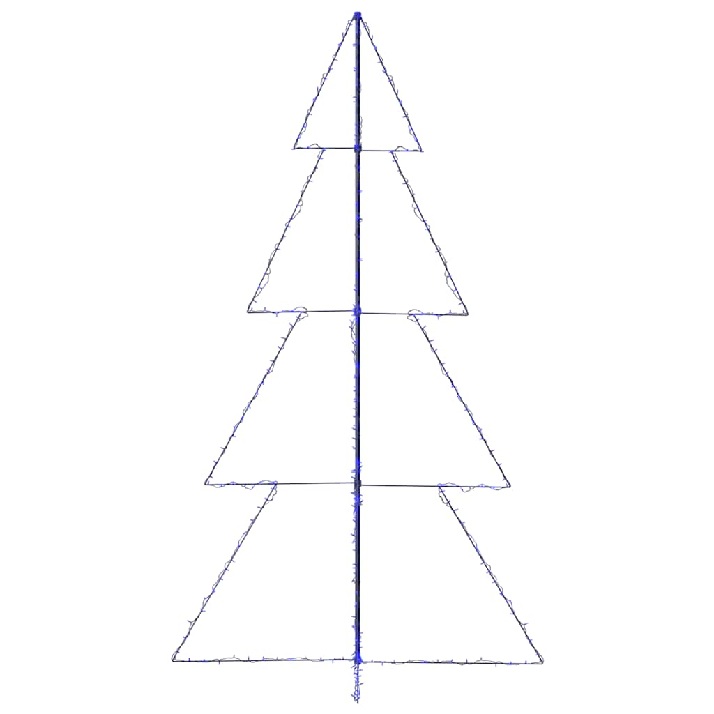 Christmas Cone Tree 360 LEDs Indoor and Outdoor 143x250 cm